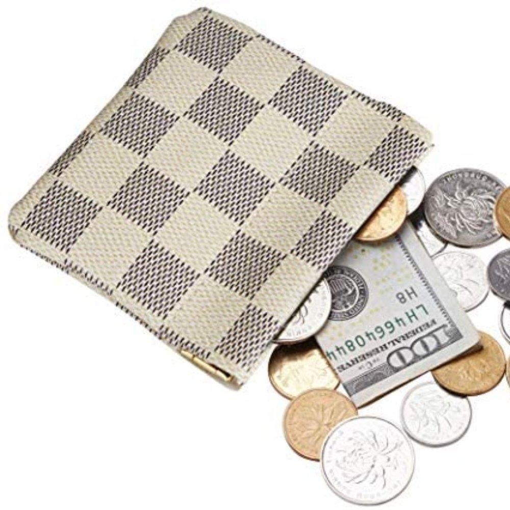 Rita Messi™️ vegan leather squeeze purse pouch
